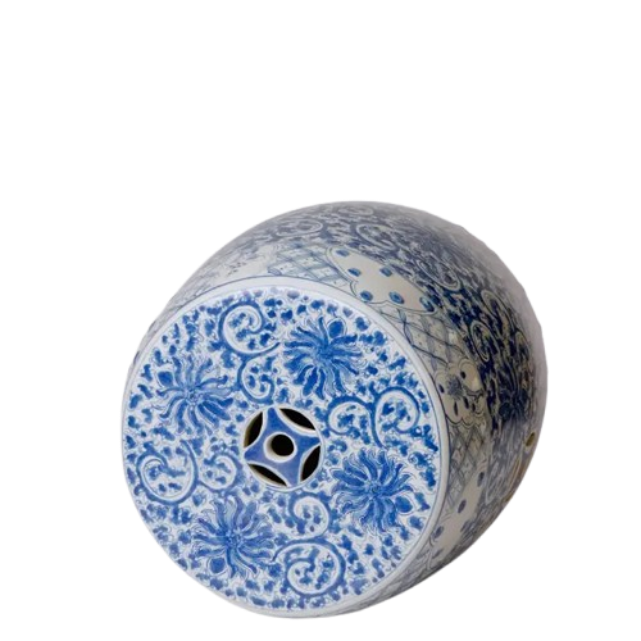 Fortson Porcelain Garden Stoool