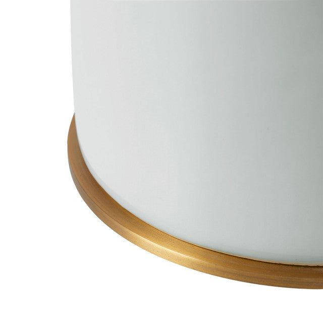 Draper Table Lamp, Graphite Glow