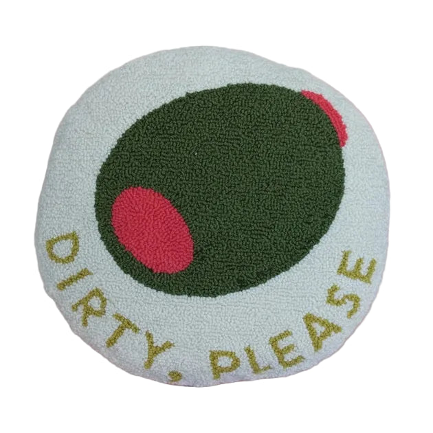 Throw Pillow, Olive