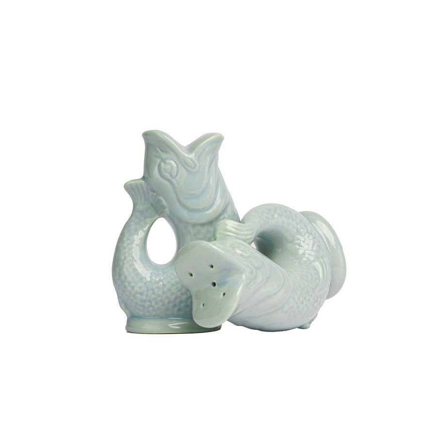 Gluggle Salt & Pepper Shakers, Eau de Nil