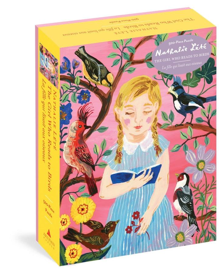 Nathalie Lete The Girl Who Reads To Birds 500-Piece Puzzle