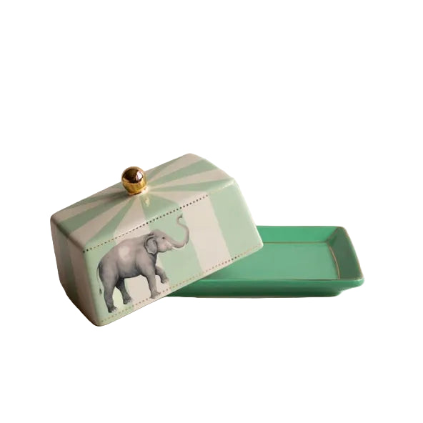 Elephant Butter Dish