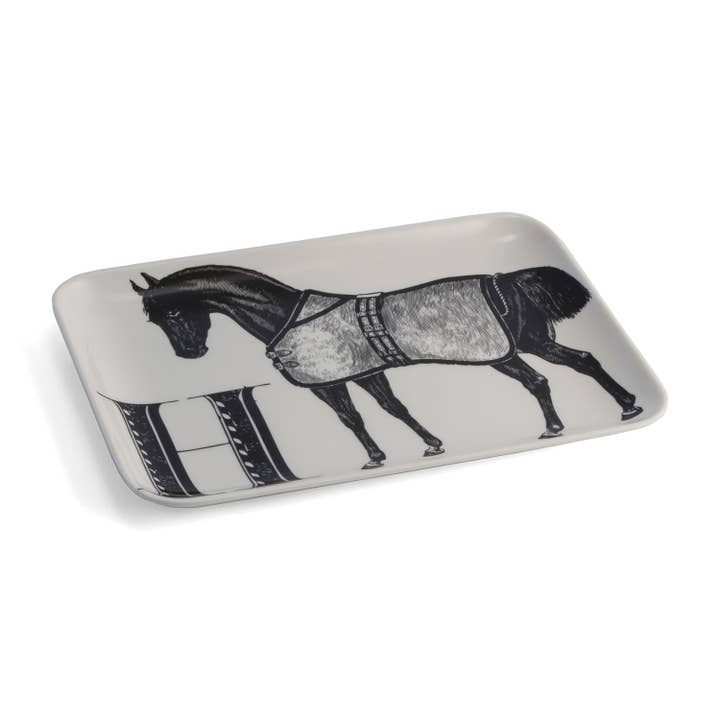 H is for Horse Valet Tray