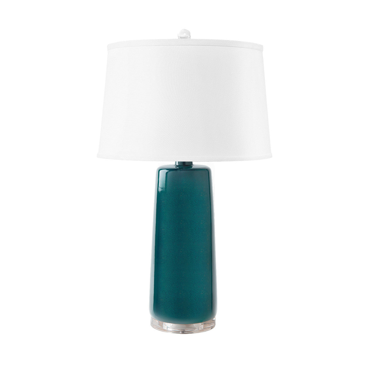 Edgware Table Lamp, Green Lapis