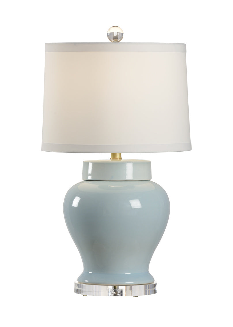 Lumberton Vase Table Lamp, Blue