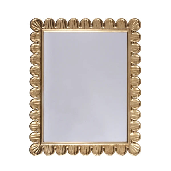 Worlds Away Eliza Mirror, Gold Leaf