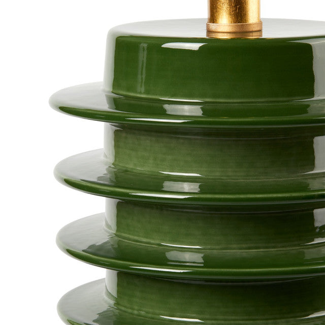 Elektra Table Lamp, Dark Green