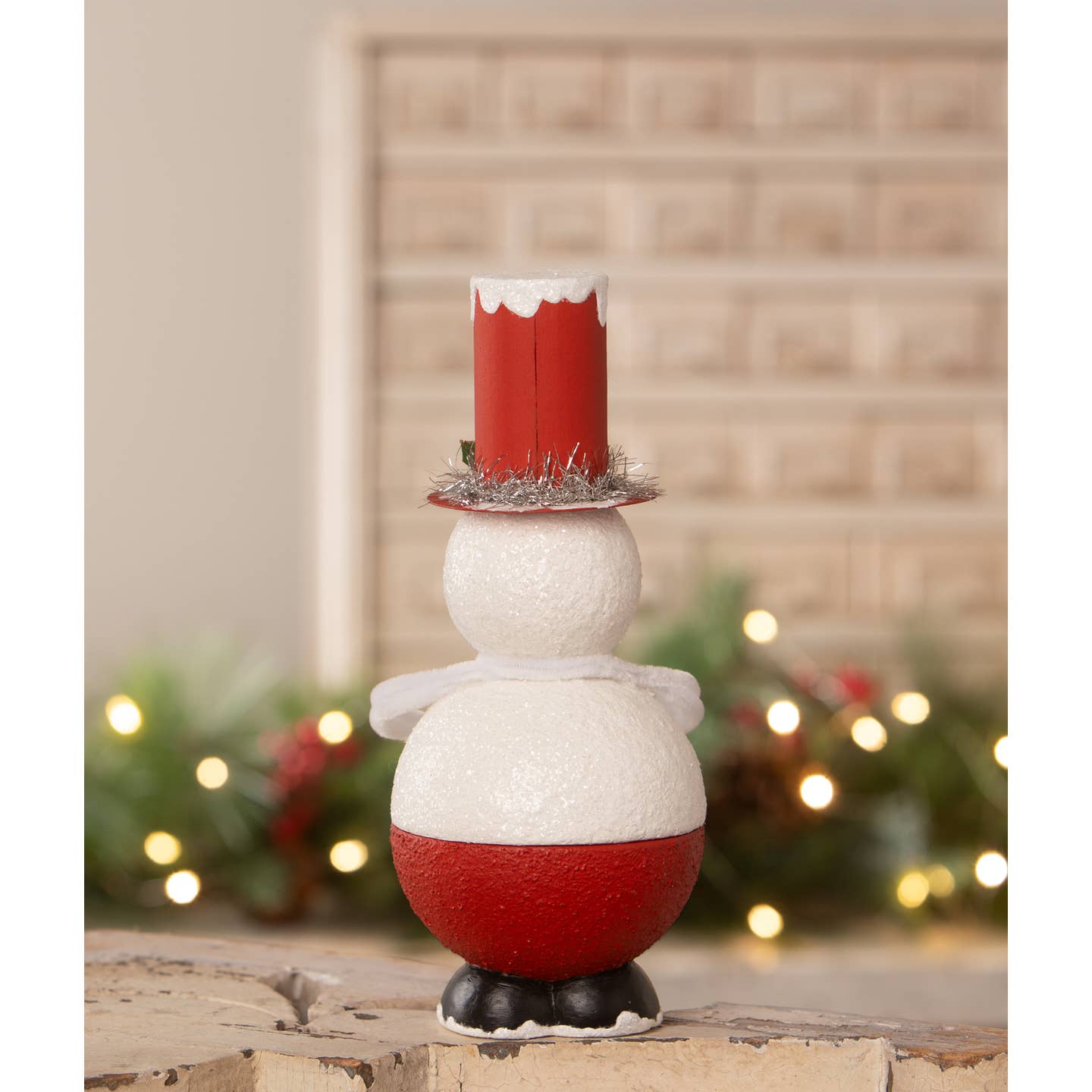 Top Hat Snowman Container