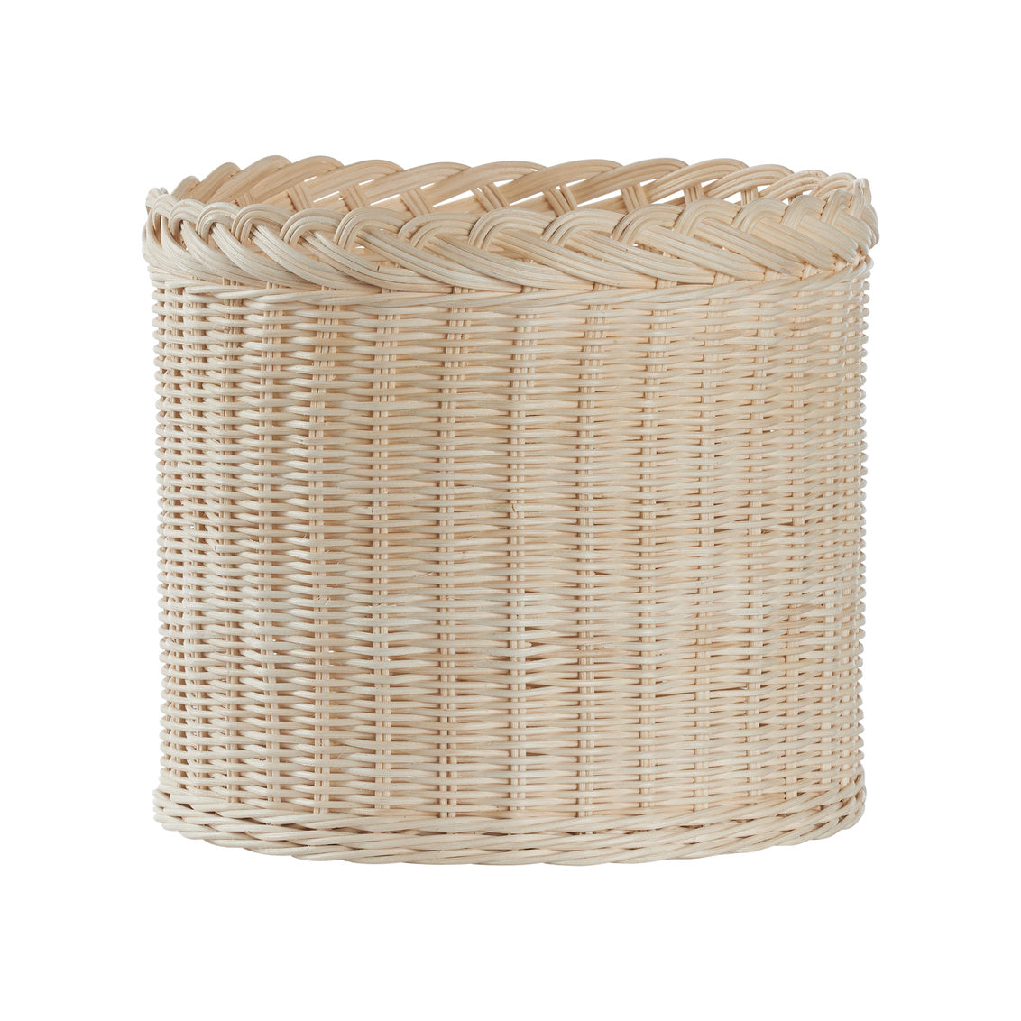Braided Wicker Planter, Small
