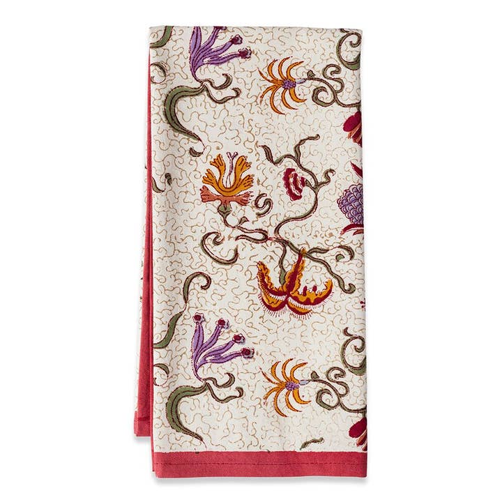 Fleur des Indes Tea Towel