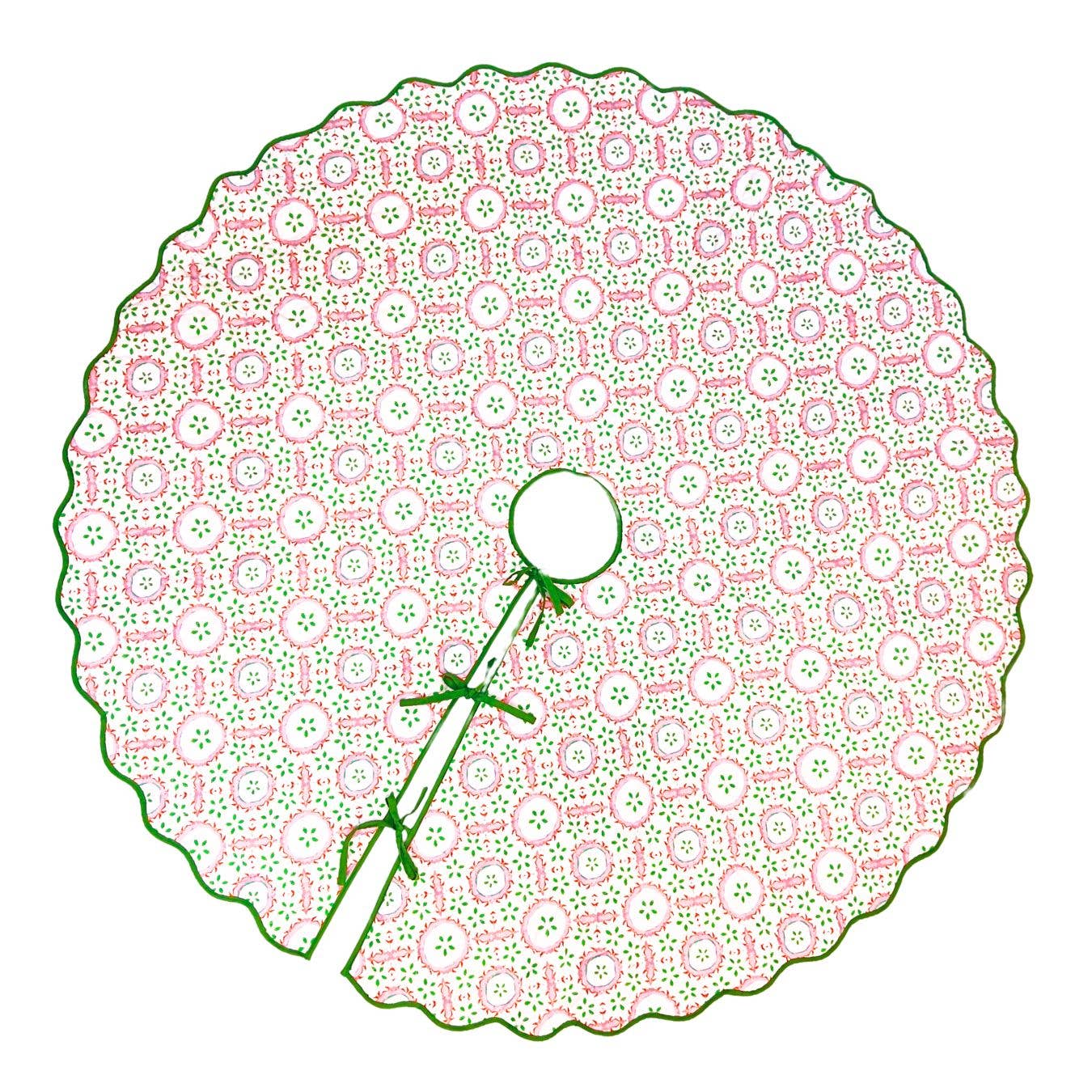 Rosie Quilted Tree Skirt