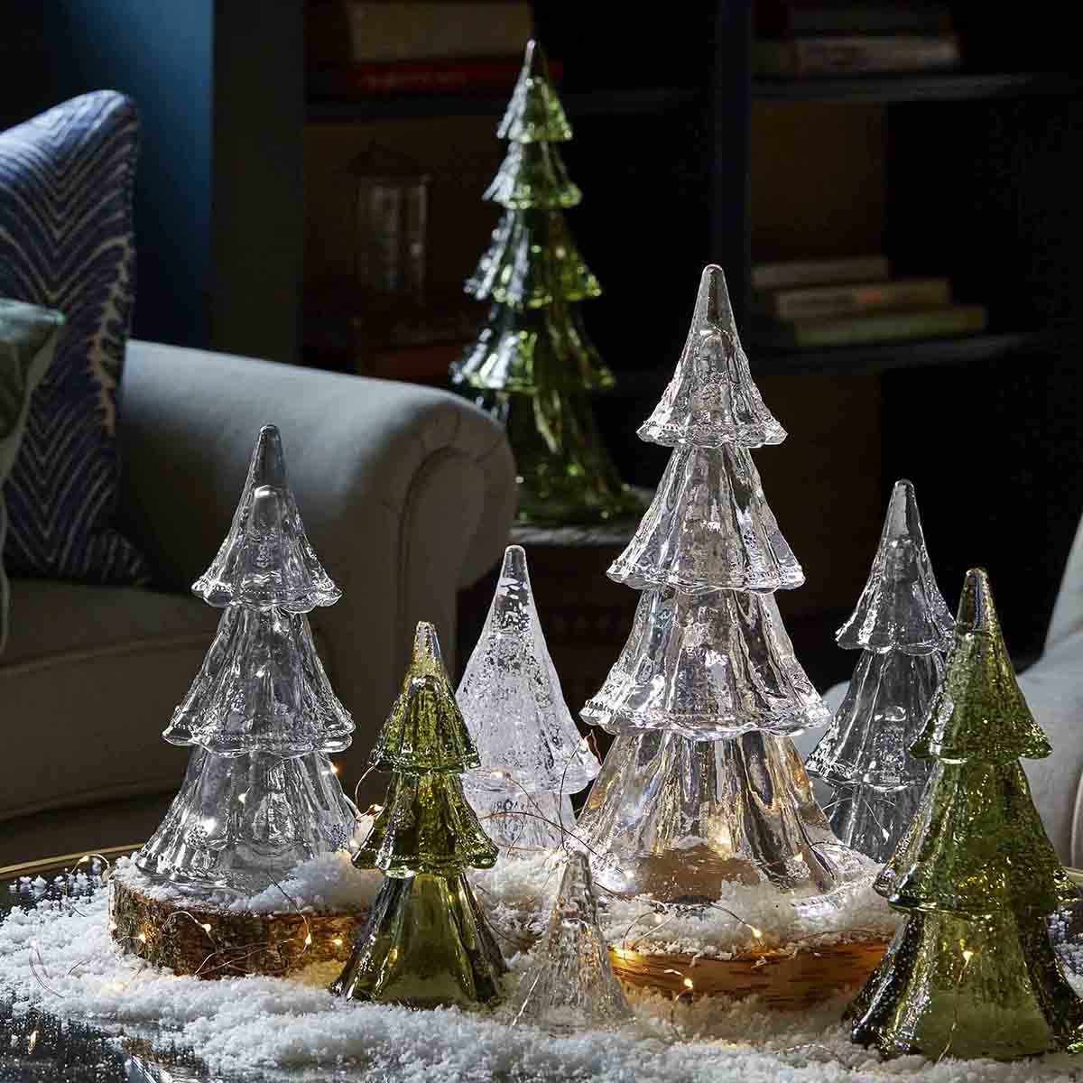 Juliska Berry & Thread 9.5" Tree Set, Evergreen