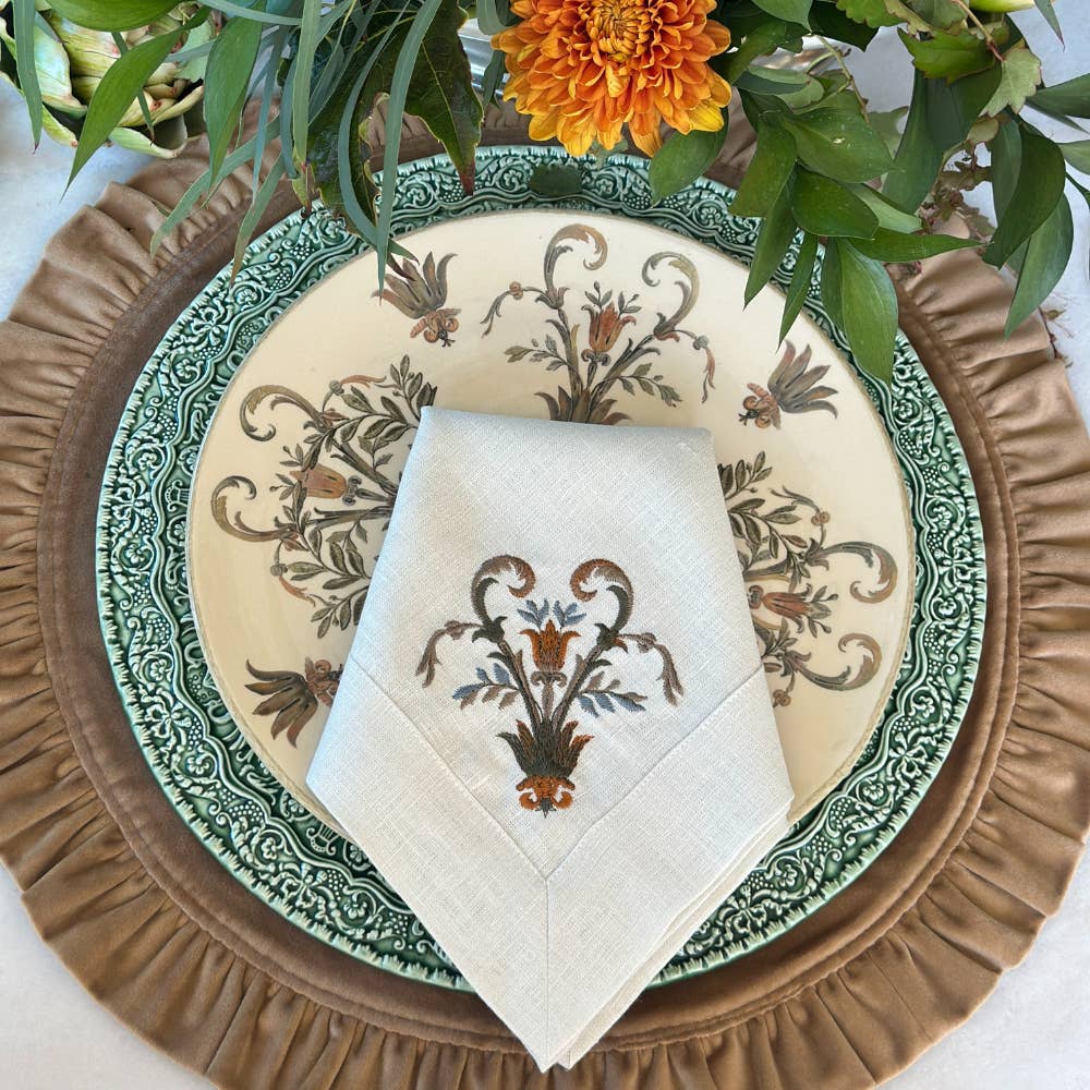 Villa Estate Large Linen Napkin