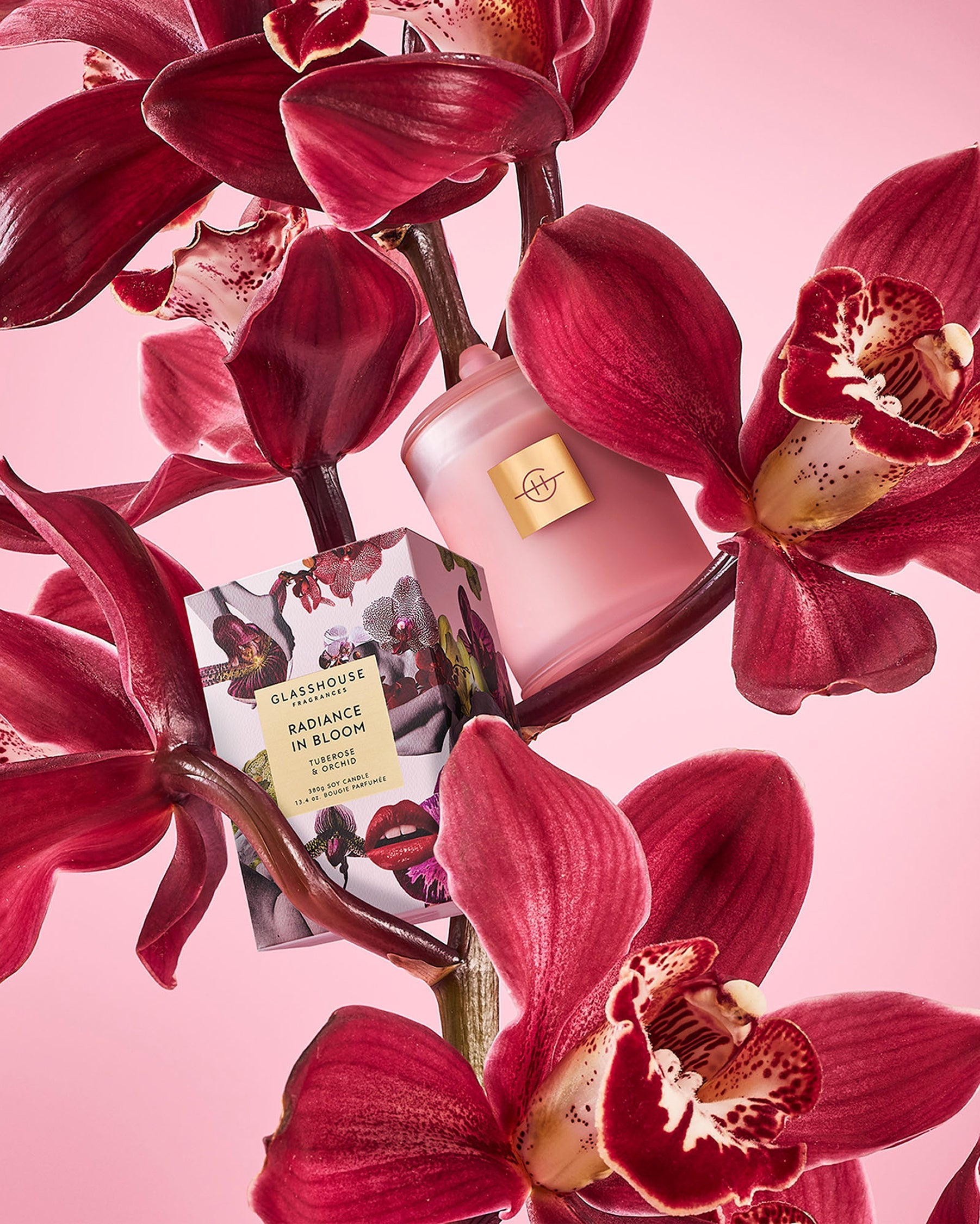 Glasshouse Radiance in Bloom Small Candle