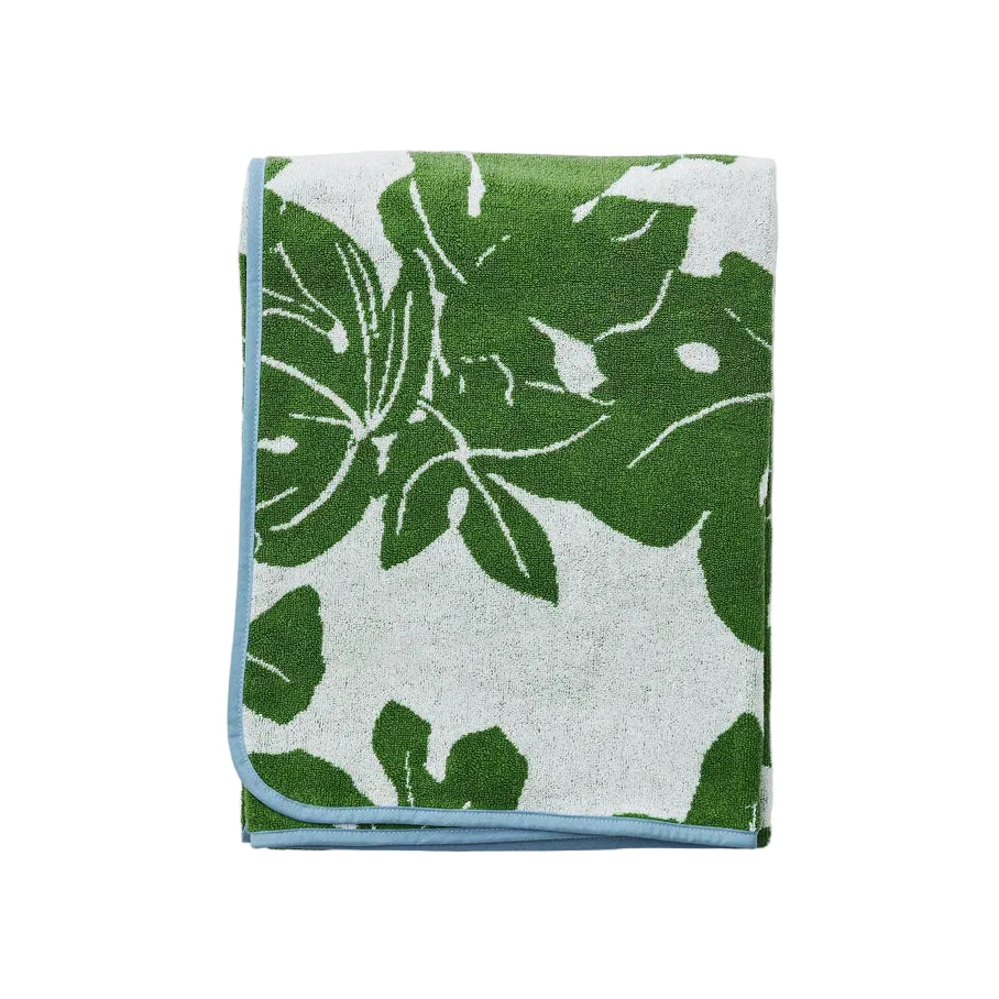 Weezie x Peter Dunham Oversized Beach Towel, Fig