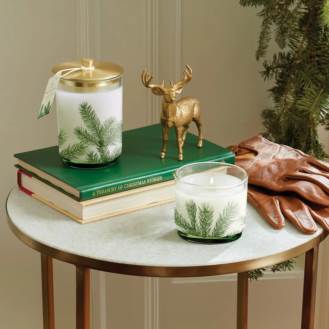 Thymes Frasier Fir Heritage Pine Needle Luminary, Medium