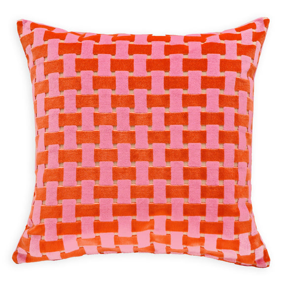 Hafter Square Pillow, Candy