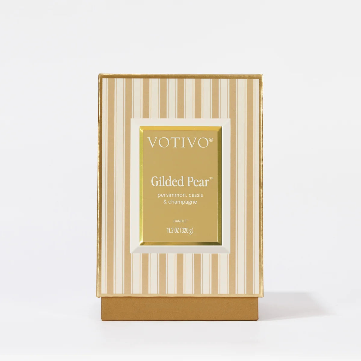 Votivo Gilded Pear Holiday Candle
