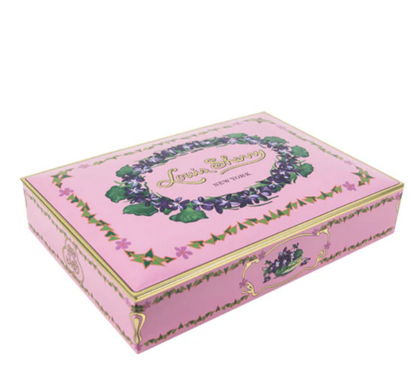 Louis Sherry 24-Piece Orchid Chocolates Tin