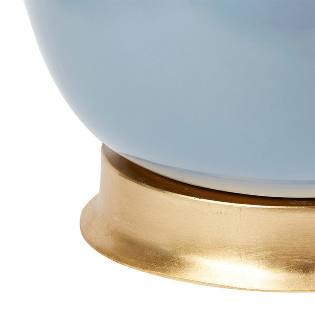 Jade Table Lamp, Periwinkle Blue