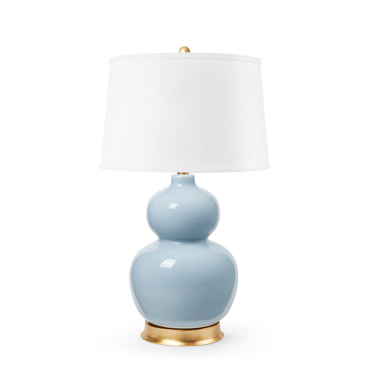 Jade Table Lamp, Periwinkle Blue