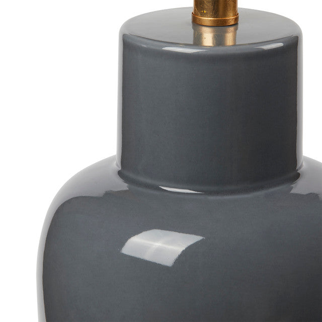 Kylie Table Lamp, Stormy Gray