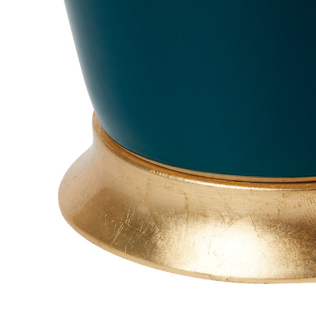 Kylie Table Lamp, Dark Teal