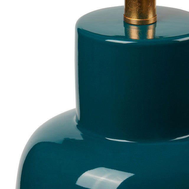 Kylie Table Lamp, Dark Teal