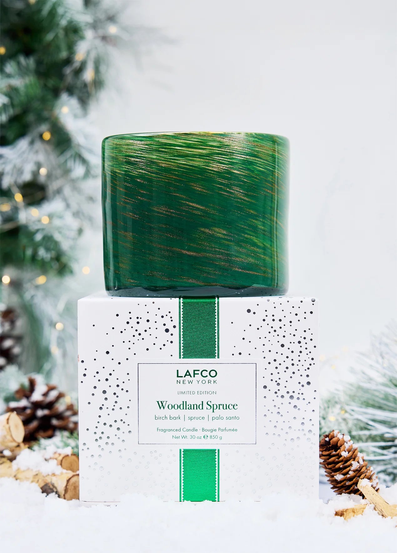 Lafco Woodland Spruce 3-Wick Candle