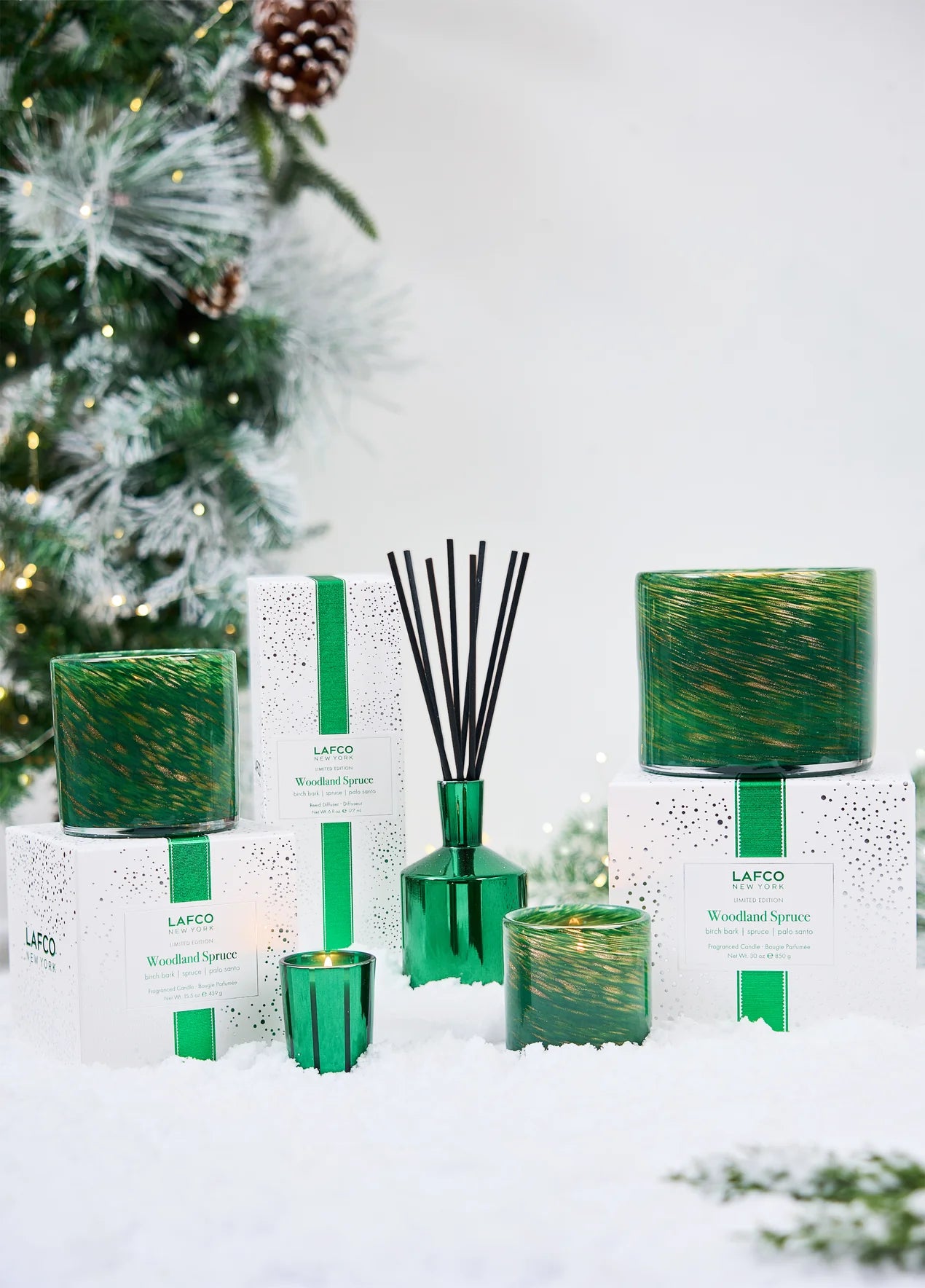 Lafco Woodland Spruce 3-Wick Candle