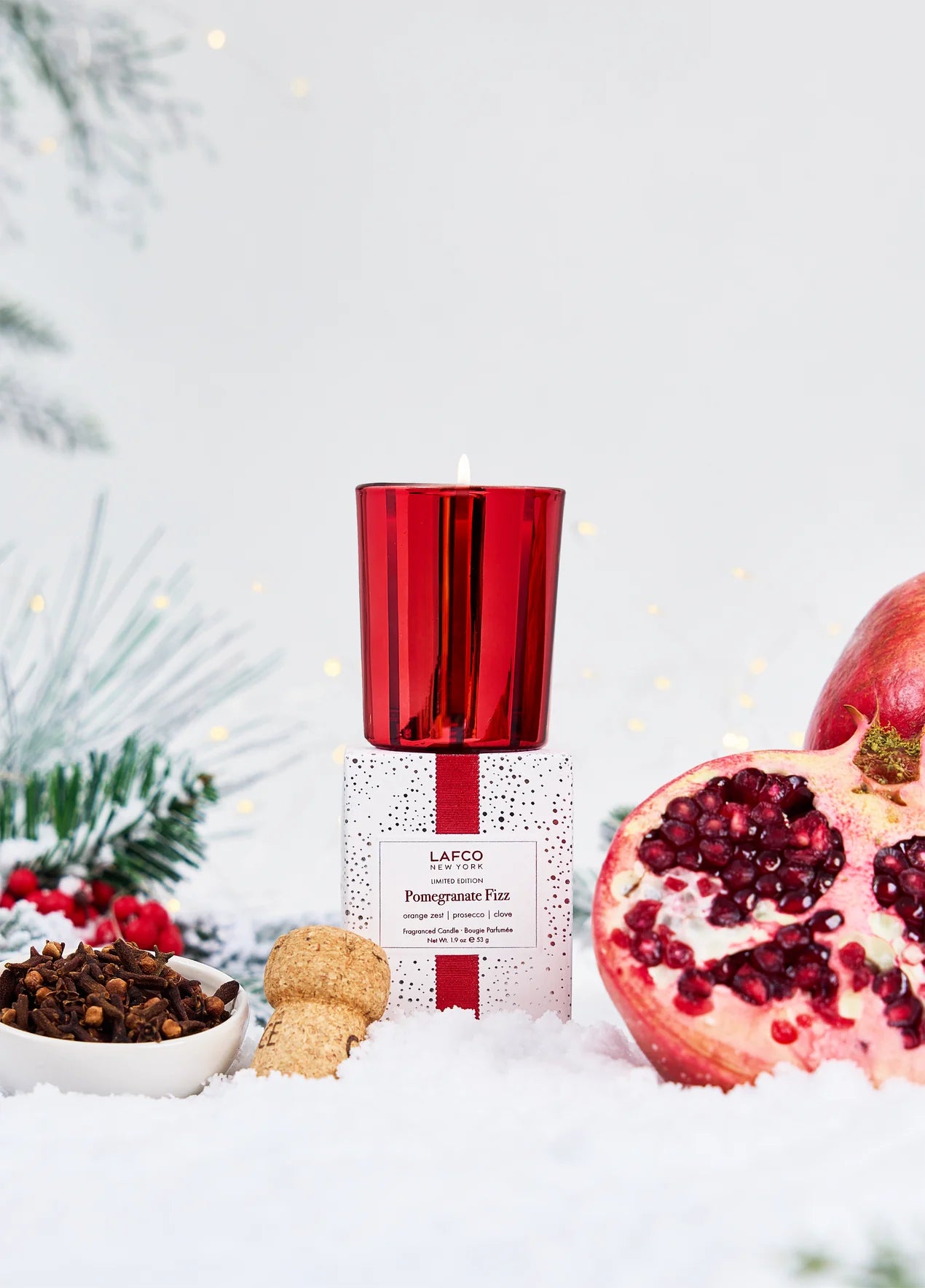 Lafco Pomegranate Fizz Votive Candle
