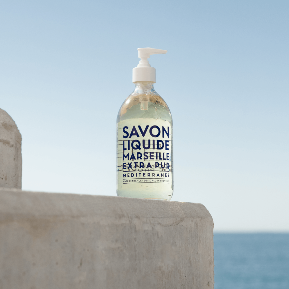 Liquid Marseille Soap, Mediterranean Sea 10oz