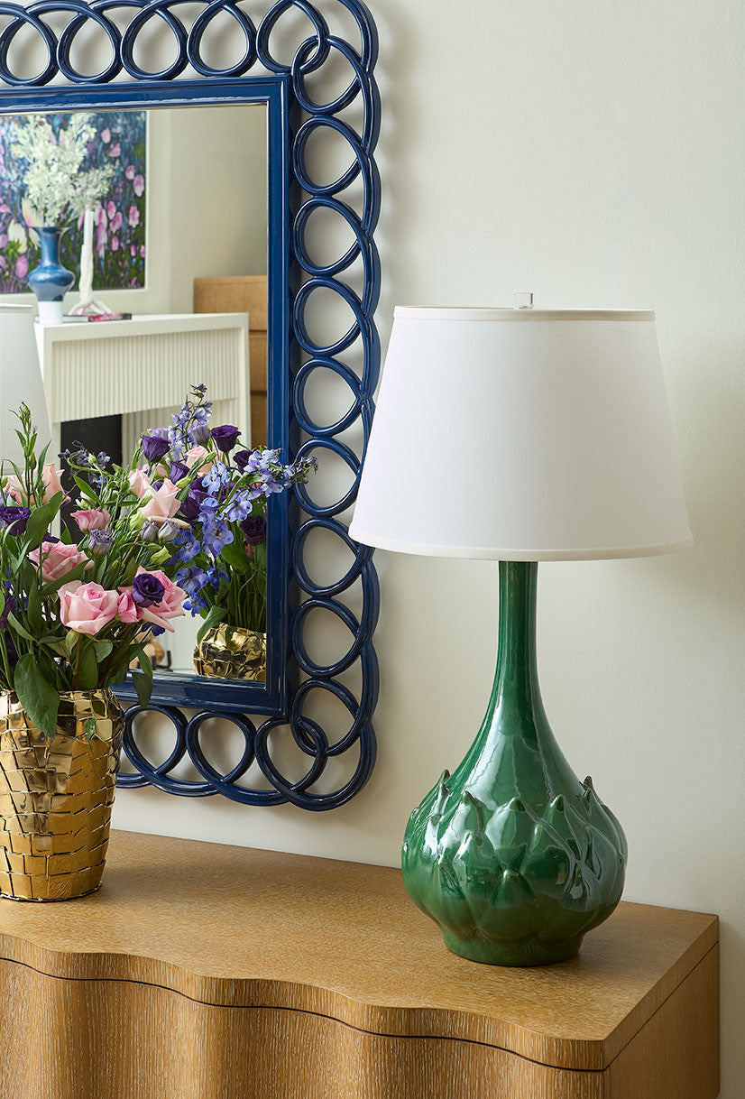 Lotus Table Lamp, Sherwood Forest