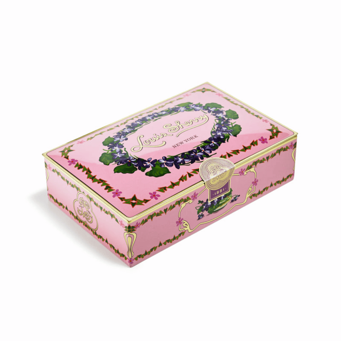 Louis Sherry 12-Piece Orchid Chocolates Tin