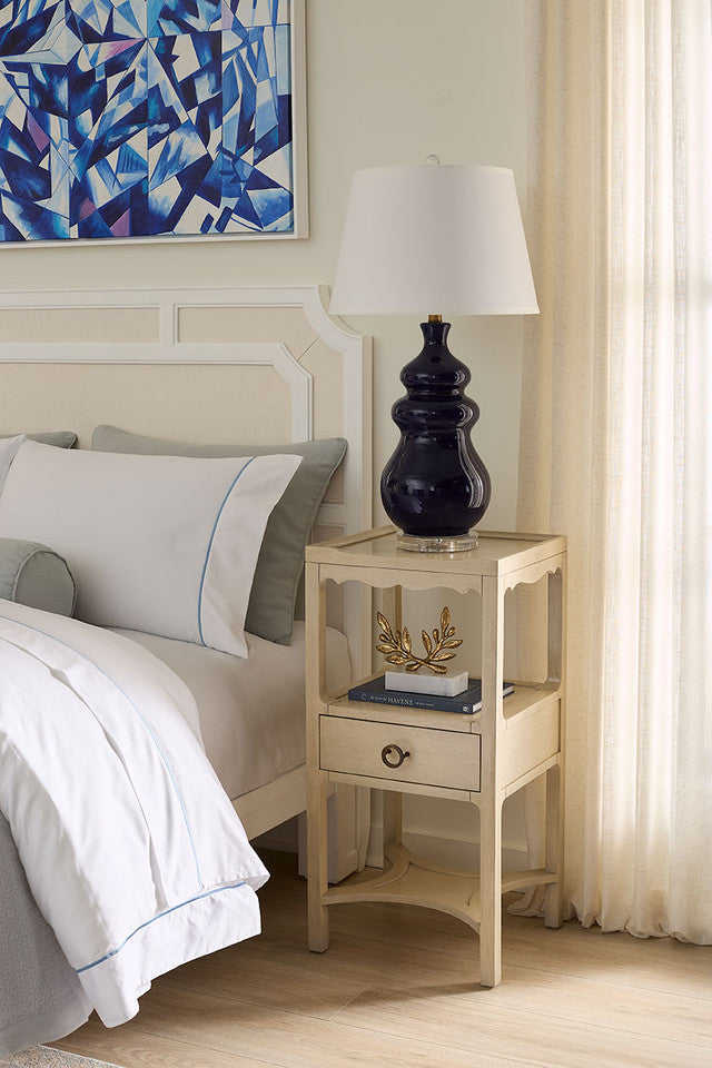Maila Table Lamp, Mako Blue