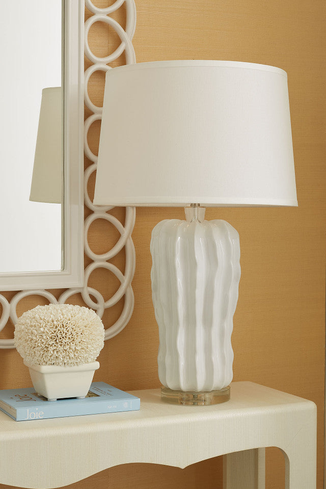 Malibu Table Lamp, Alpine Gleam