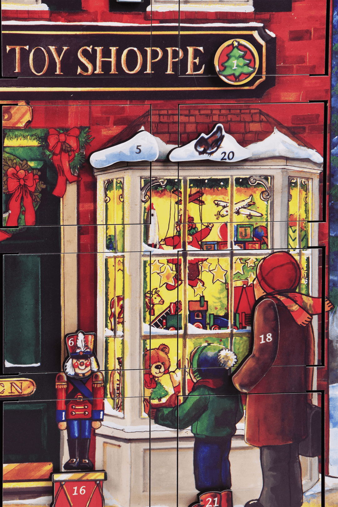 Byers Choice Musical Advent Toy Shop