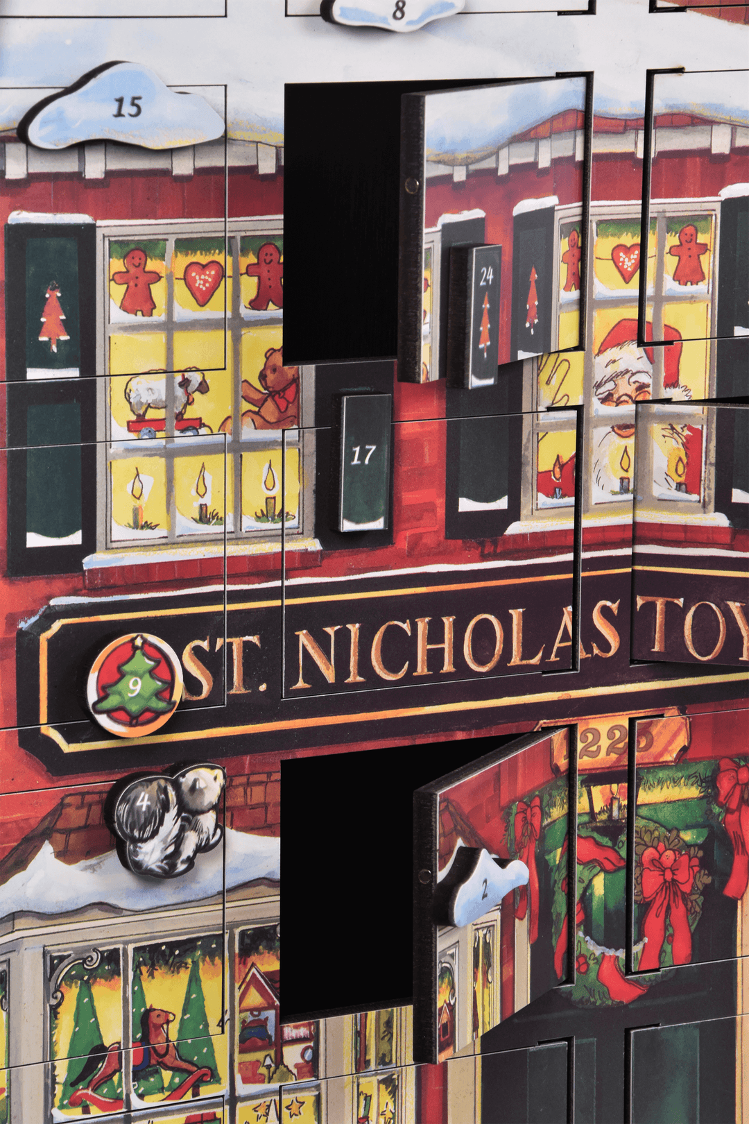 Byers Choice Musical Advent Toy Shop