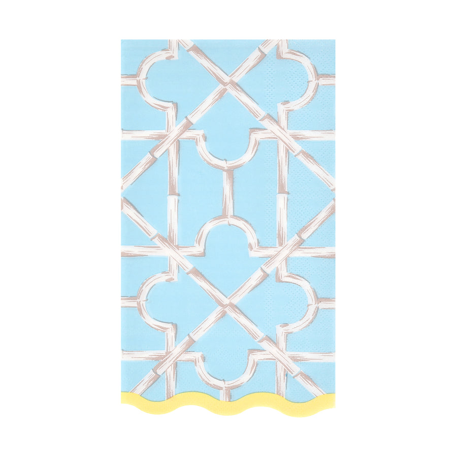 Bamboo Pattern Paper Guest Towels