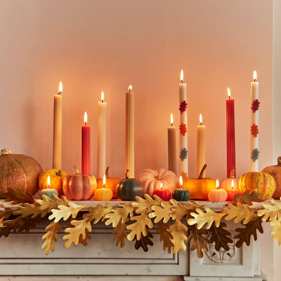 Meri Meri Mini Gold Oak Leaves Garland