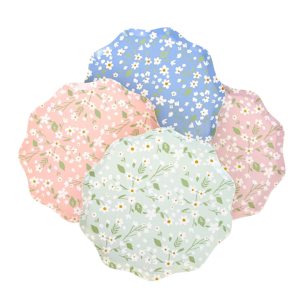 Ditsy Floral Paper Side Plates