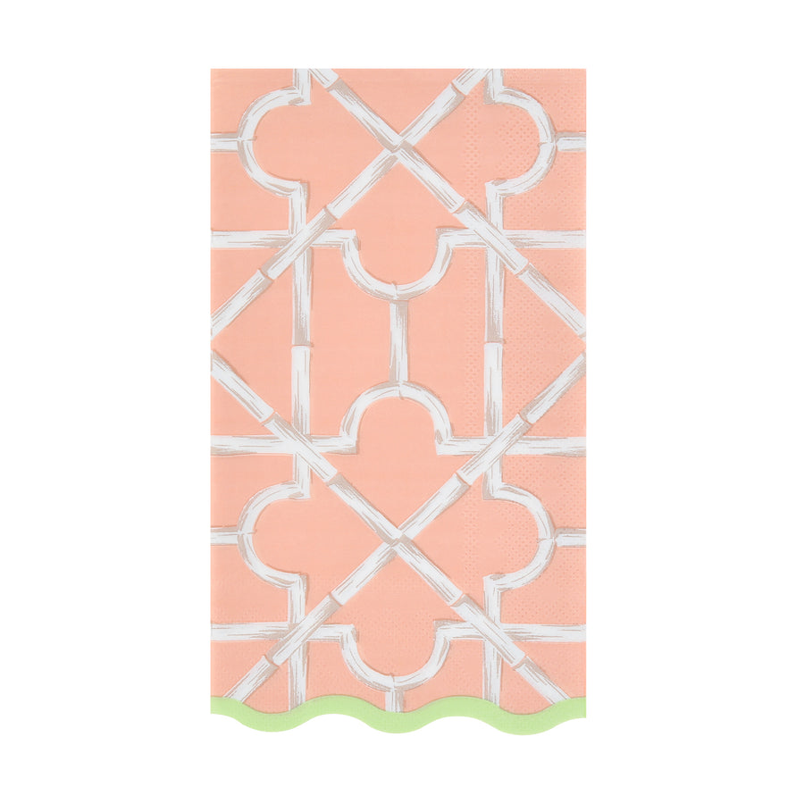 Bamboo Pattern Paper Guest Towels