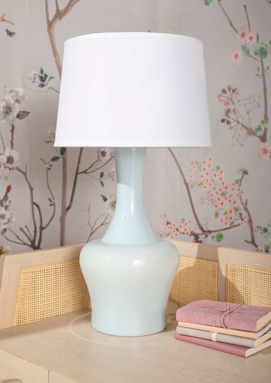 Nadia Table Lamp, Misty Blue