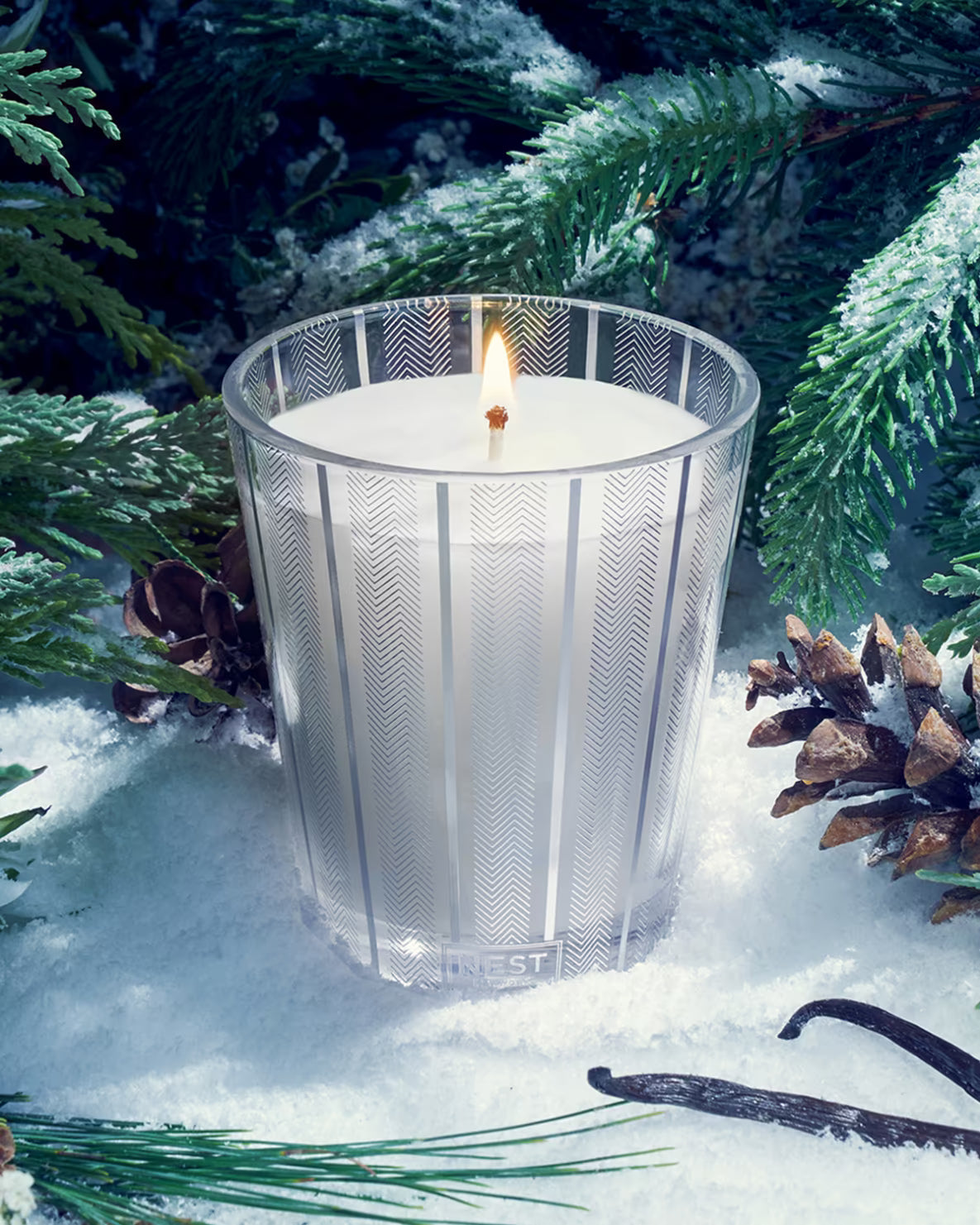 Nest New York Blue Cypress & Snow Classic Candle