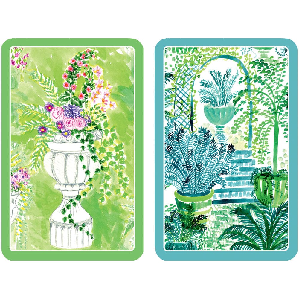 Caspari Jumbo Playing Cards, Jardin De Luxembourg