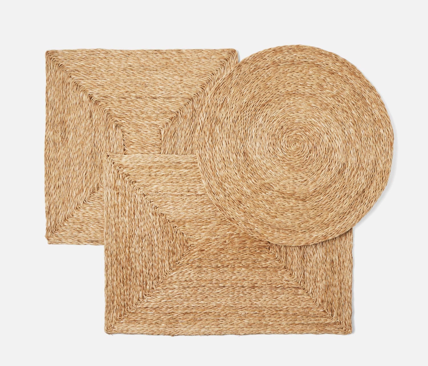 Jordan Natural Round Placemat, Set of 4