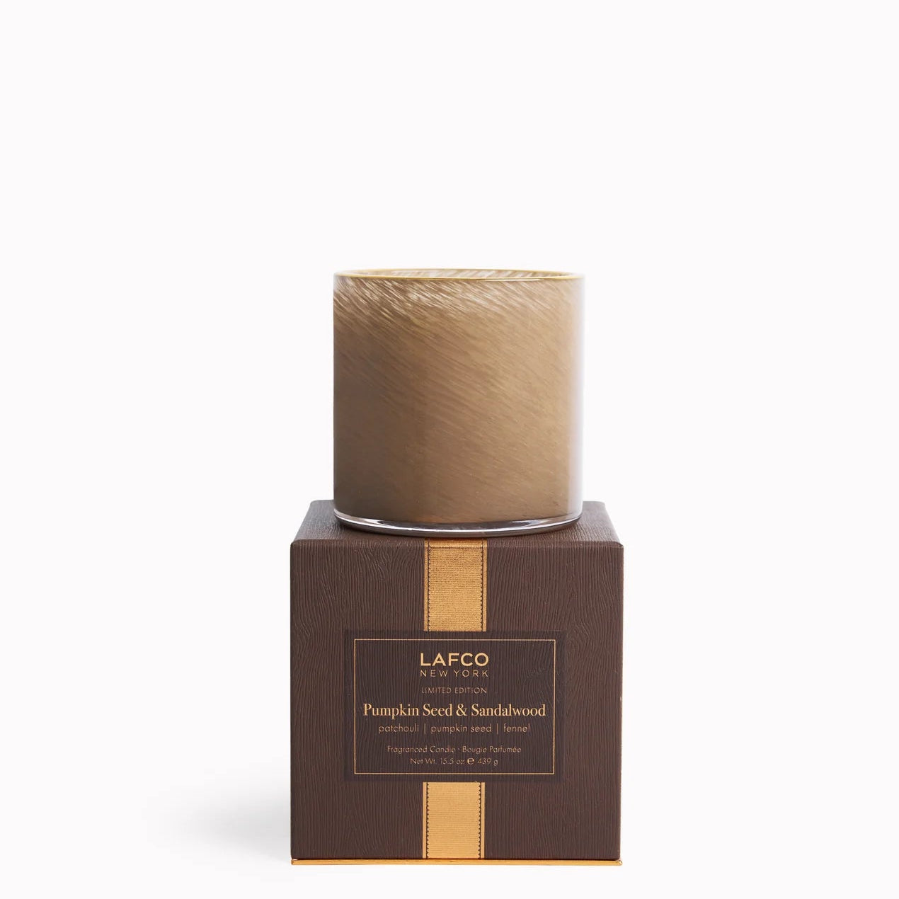 Lafco Pumpkin Seed & Sandalwood Classic Candle