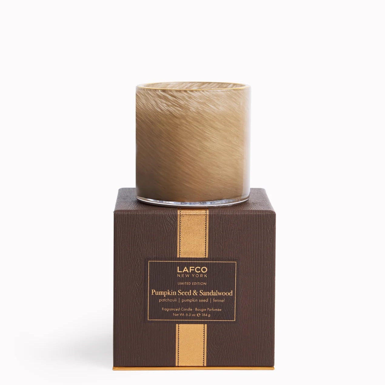 Lafco Pumpkin Seed & Sandalwood Signature Candle
