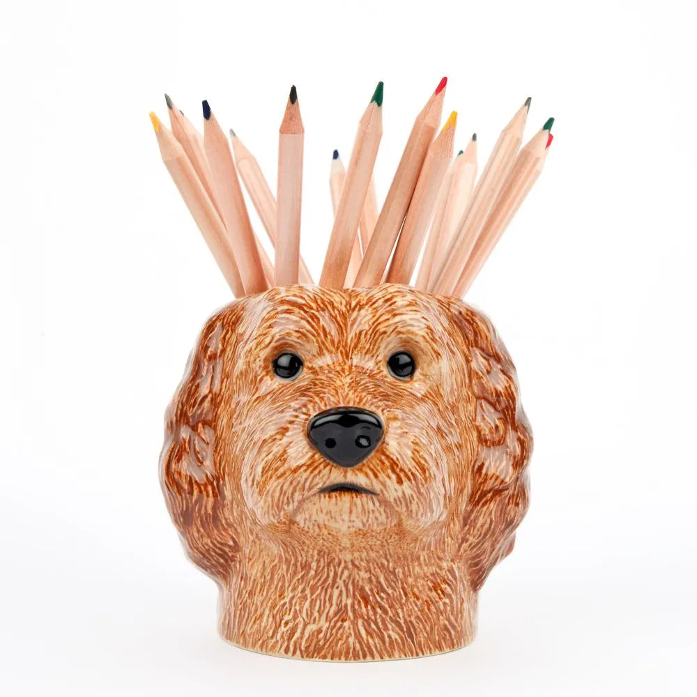 Quail Ceramics Cockapoo Pencil Pot