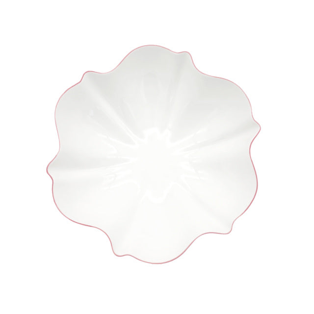 Amelie Royal Roseate Rim Serving Bowl